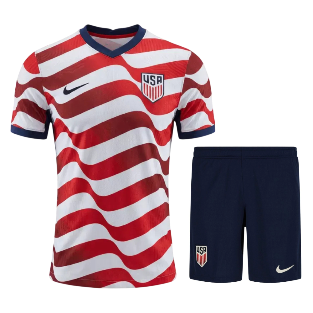 USA World Cup Kids Home Kit 2026-Pro Kit Vault | Brand New 26/27 Sports Jerseys