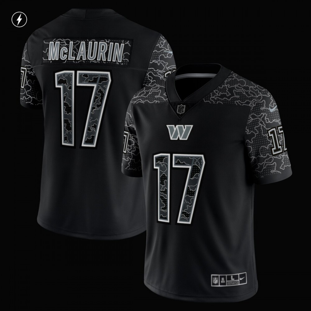 Terry McLaurin Washington Commanders RFLCTV Limited Jersey - Black-Pro Kit Vault | Brand New 26/27 Sports Jerseys