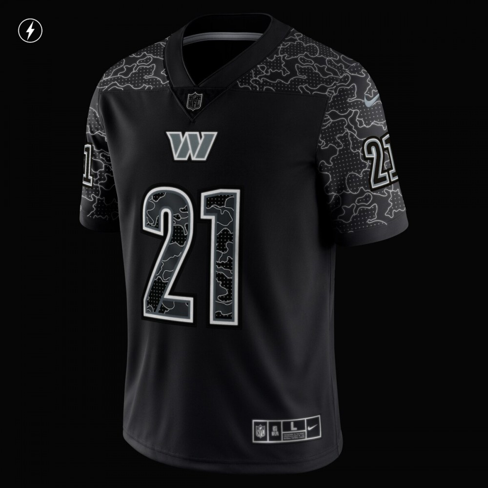 Sean Taylor Washington Commanders Retired Player RFLCTV Limited Jersey - Black-Pro Kit Vault | Brand New 26/27 Sports Jerseys