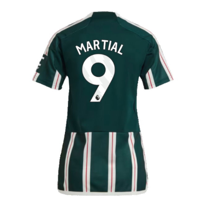 2023-2024 Man Utd Away Shirt (Ladies) (Martial 9)