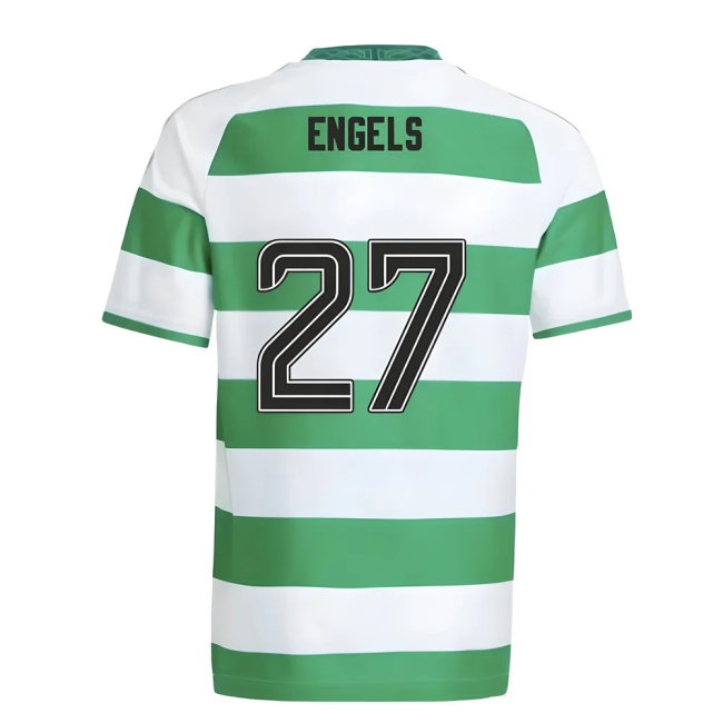 2024-2025 Celtic Home Shirt (Kids) (Engels 27)