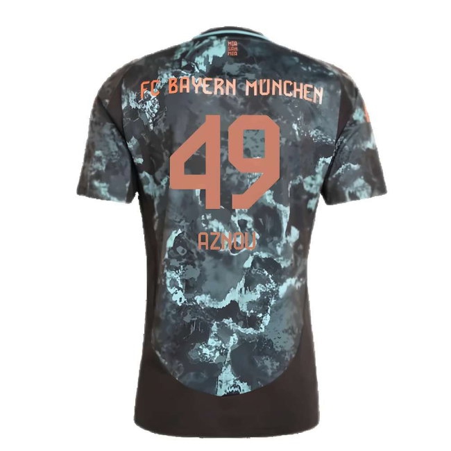 2024-2025 Bayern Munich Away Shirt (Aznou 49)