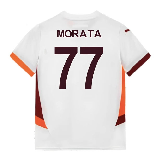2024-2025 Galatasaray Away Shirt (Kids) (Morata 77)