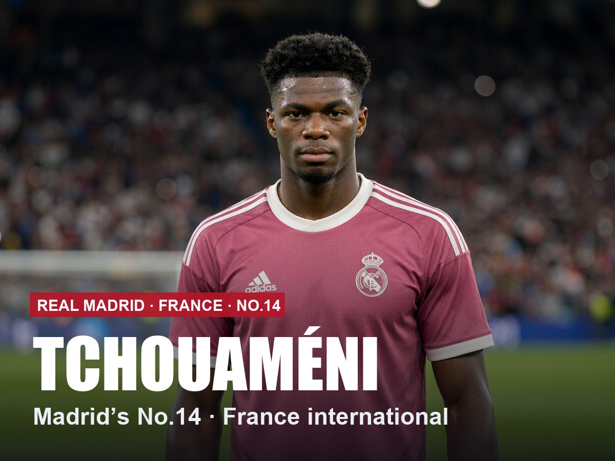 Aurélien Tchouaméni Jersey Hub: Real Madrid No.14 & France – Pro Kit Vault