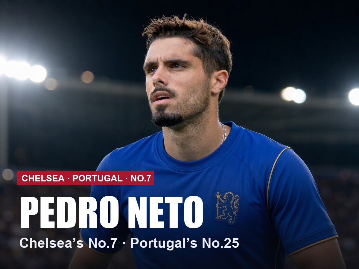 Pedro Neto Chelsea number 7 shirt, 2026/27 season