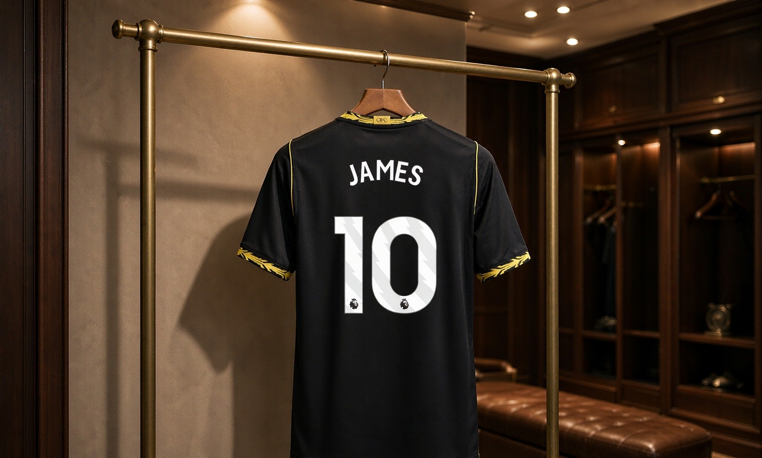 Our 2026/27 Chelsea Women No.10 shirt in the dressing room