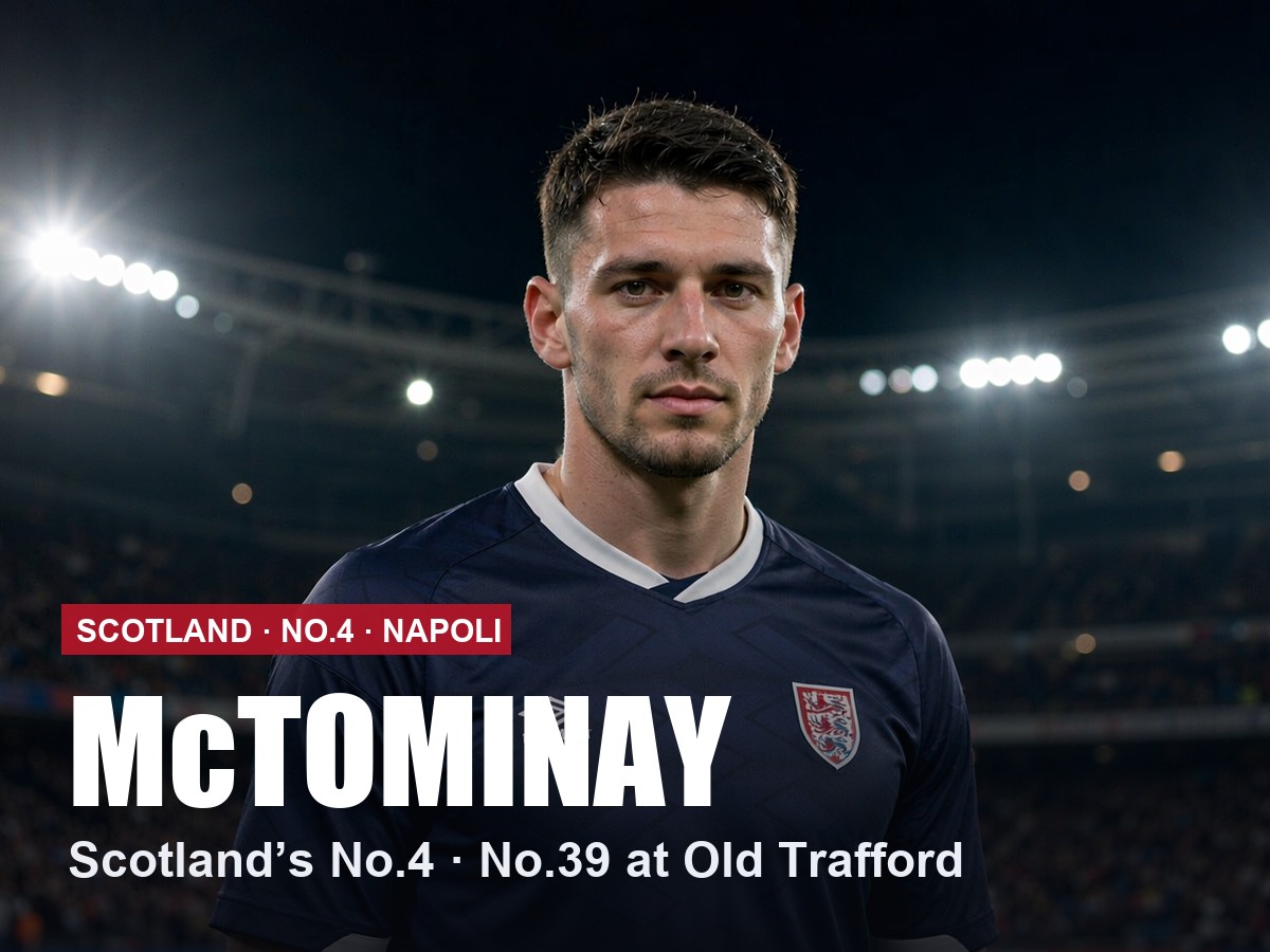Scott McTominay Napoli number 4 shirt, 2026/27 season