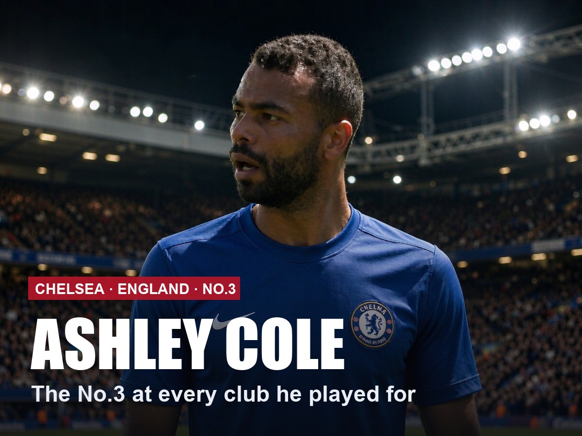 Ashley Cole Chelsea number 3 shirt, 2026/27 season