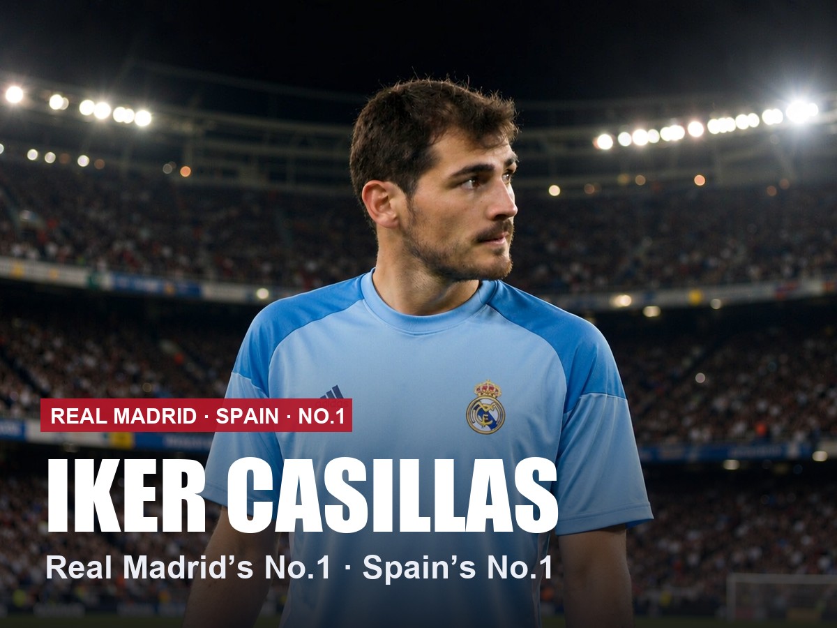 Iker Casillas Real Madrid number 1 shirt, 2026/27 season
