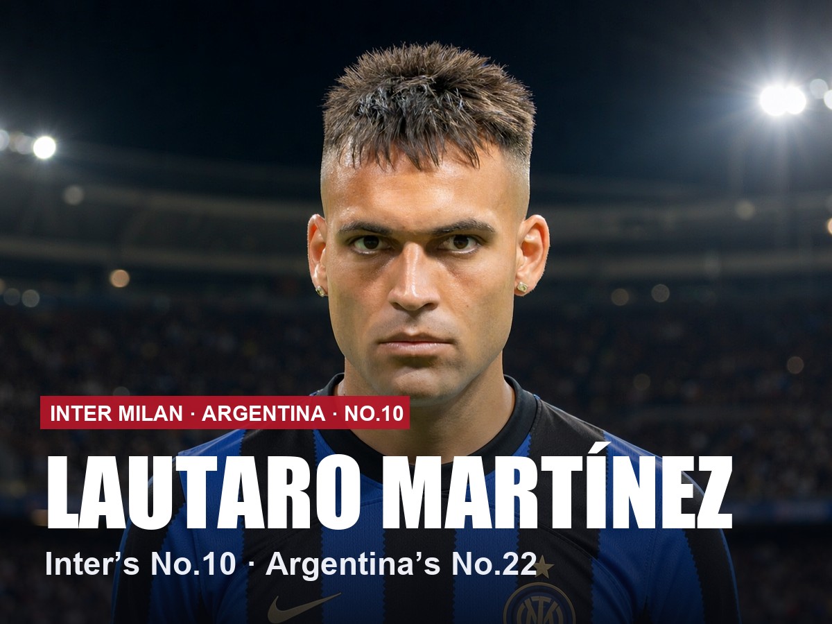 Lautaro Martínez Inter Milan number 10 shirt, 2026/27 season