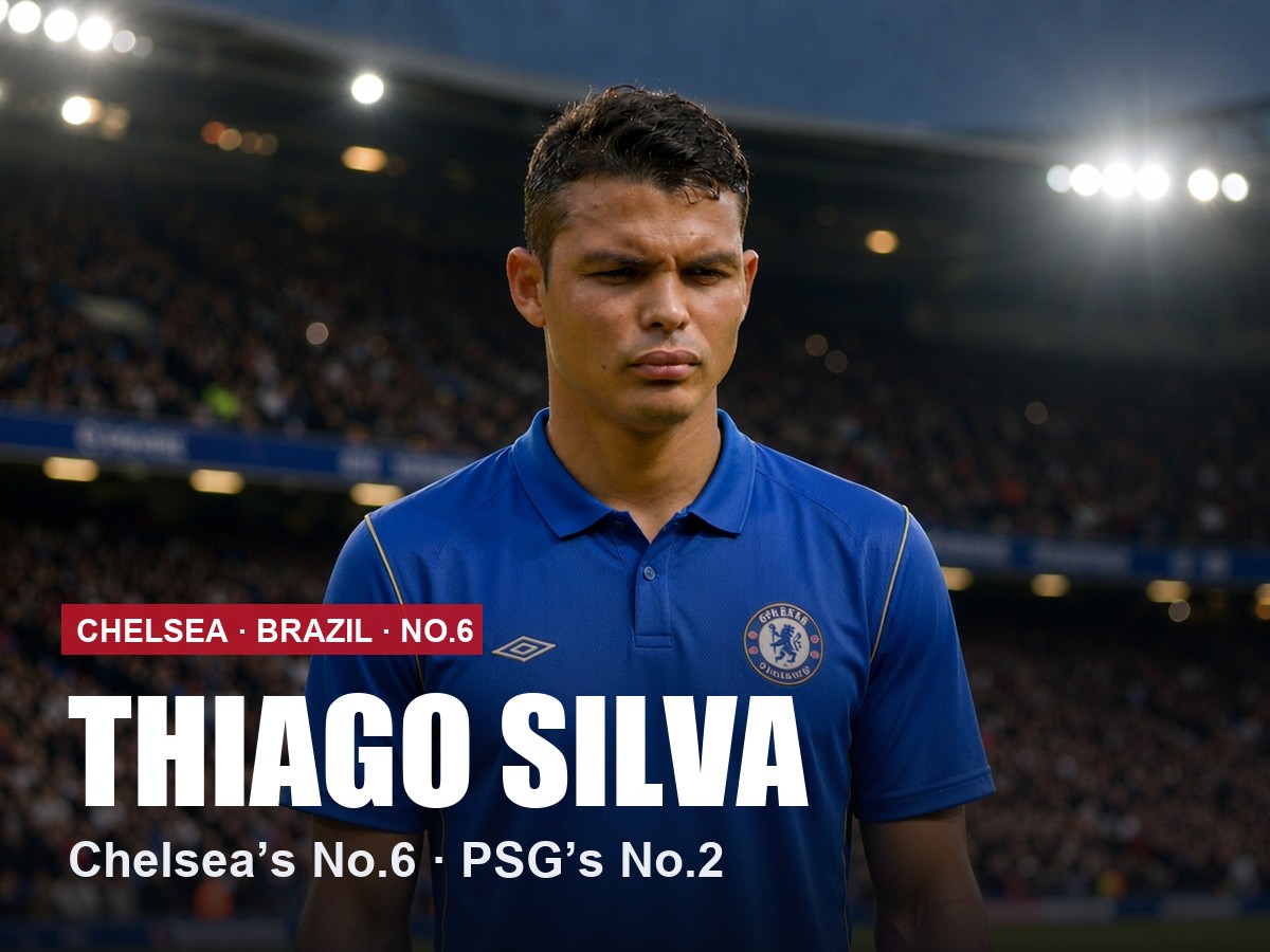Thiago Silva Chelsea number 6 shirt, 2026/27 season
