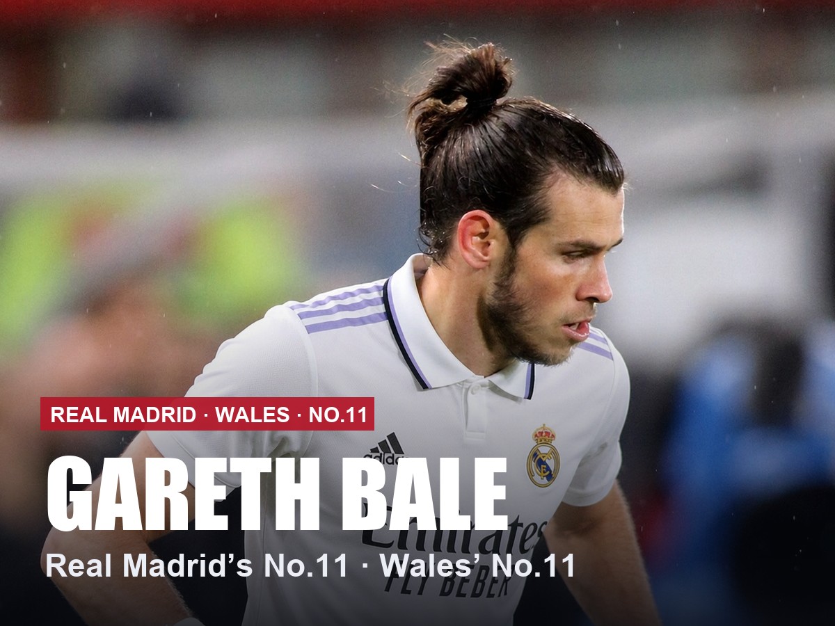 Gareth Bale Real Madrid number 11 shirt, 2026/27 season