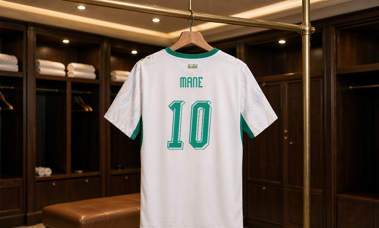 Our 2026/27 Al-Nassr No.10 shirt in the dressing room