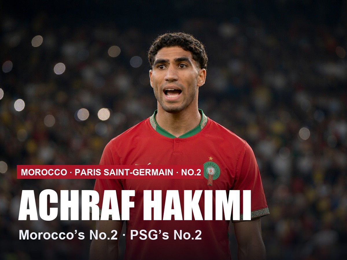Achraf Hakimi Paris Saint-Germain number 2 shirt, 2026/27 season