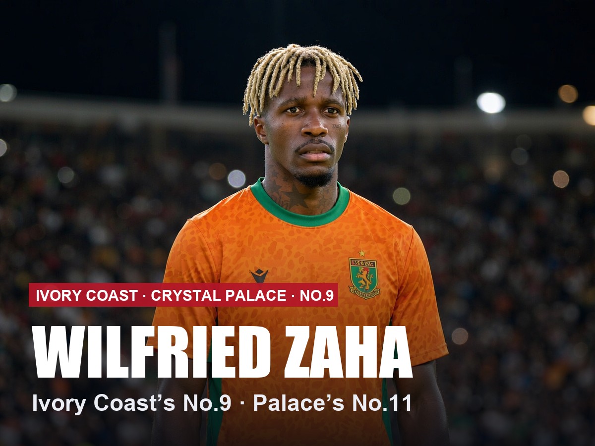 Wilfried Zaha Crystal Palace number 11 shirt, 2026/27 season