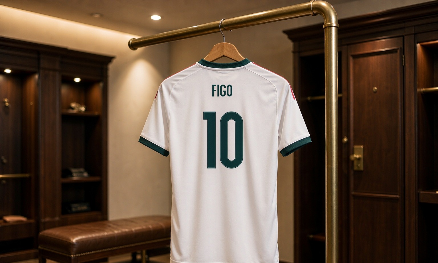Our 2026/27 Real Madrid No.10 shirt in the dressing room