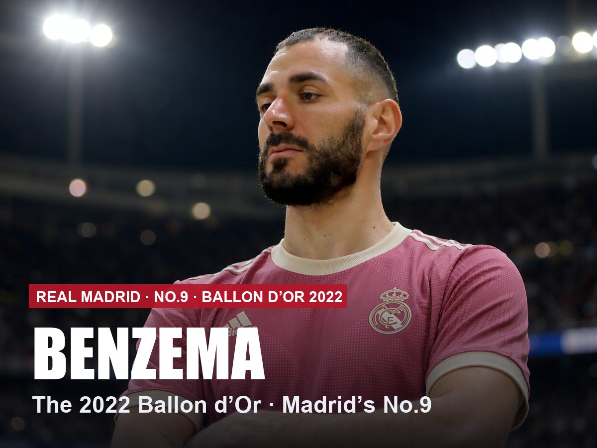 Karim Benzema Real Madrid number 9 shirt, 2026/27 season