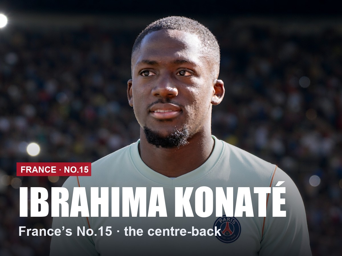 Ibrahima Konaté Real Madrid number 15 shirt, 2026/27 season