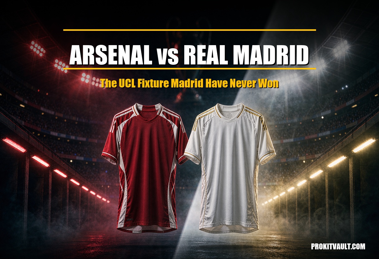 Arsenal vs Real Madrid: The Champions League Fixture Real Madrid Have Never Won