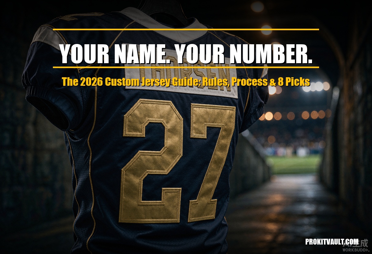 Your Name. Your Number. The 2026 Custom Jersey Guide: Rules, Process & 8 Picks