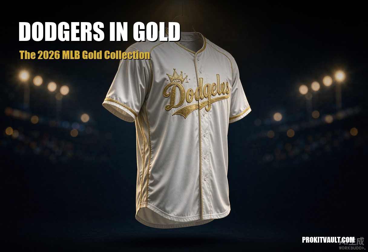 Clayton Kershaw 2026 MLB Gold Collection jersey spotlight cover