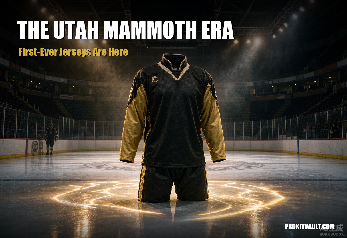Utah Mammoth first-ever jerseys spotlight cover