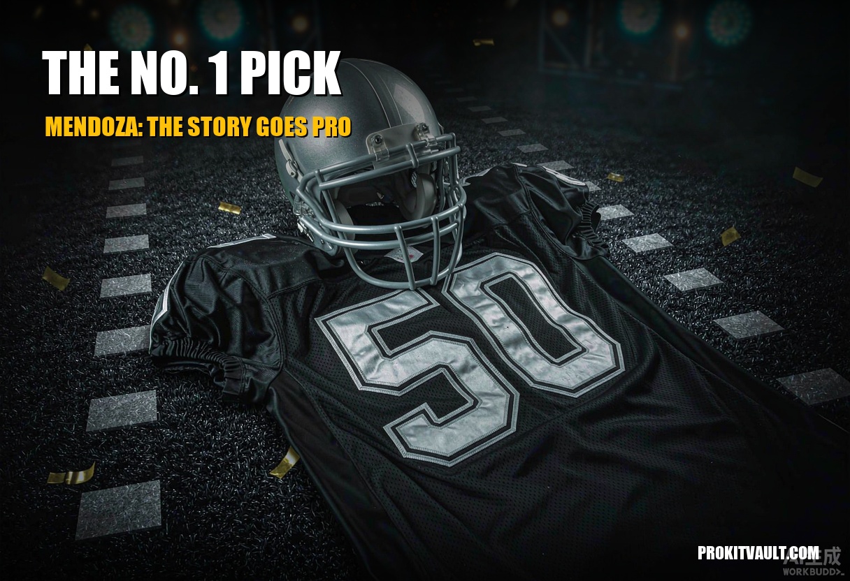 Mendoza Raiders No. 1 pick jersey