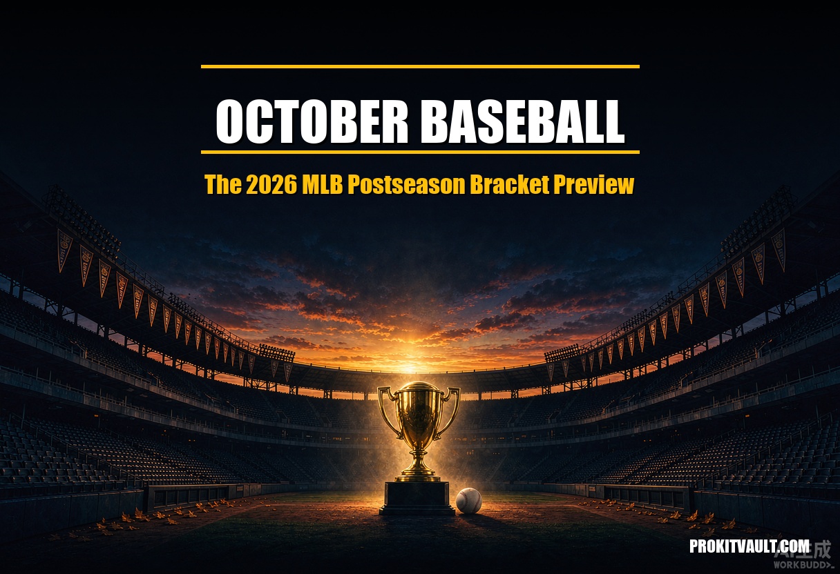October Baseball: The 2026 MLB Postseason Bracket Preview