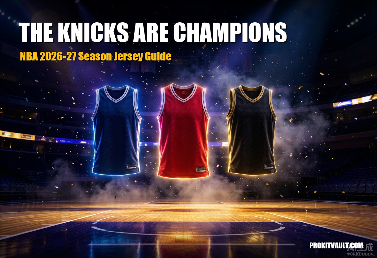 The Knicks Are Champions: 2026-27 NBA Season Jersey Guide cover
