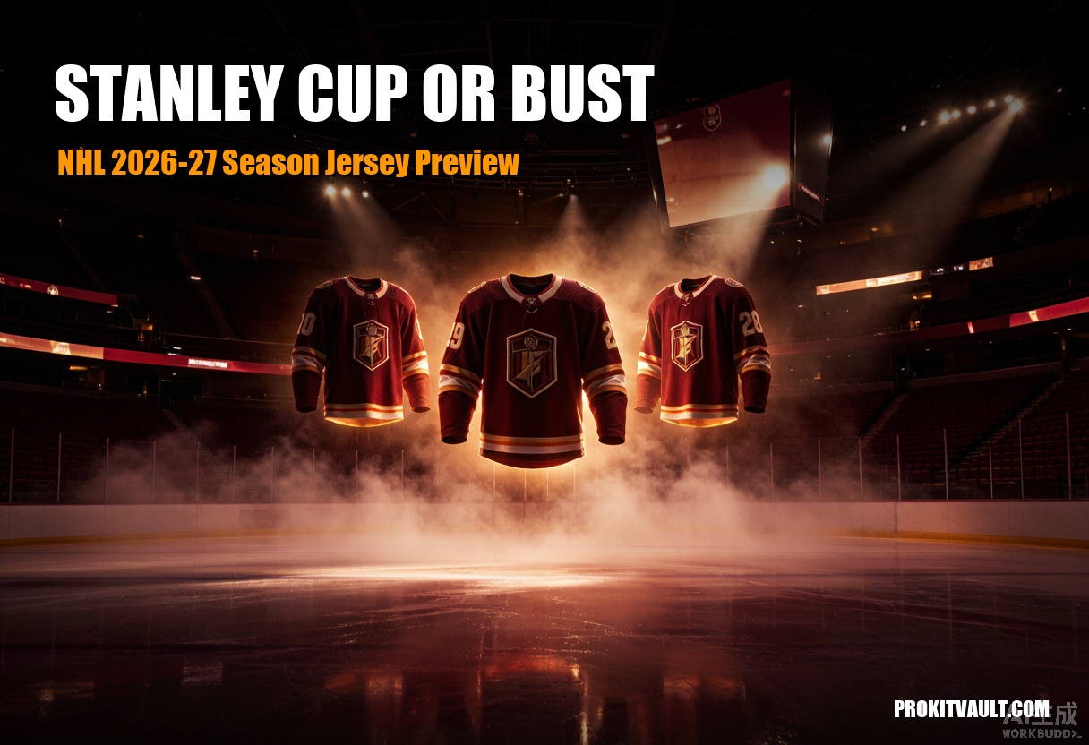 Stanley Cup or Bust: 2026-27 NHL Season Jersey Preview cover
