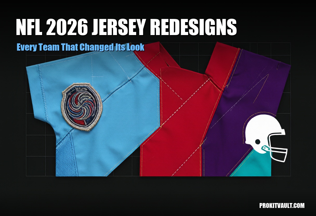 NFL 2026 jersey redesigns: every team that changed its look