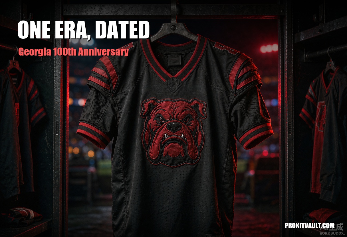Gunner Stockton 100th Anniversary Georgia jersey spotlight cover