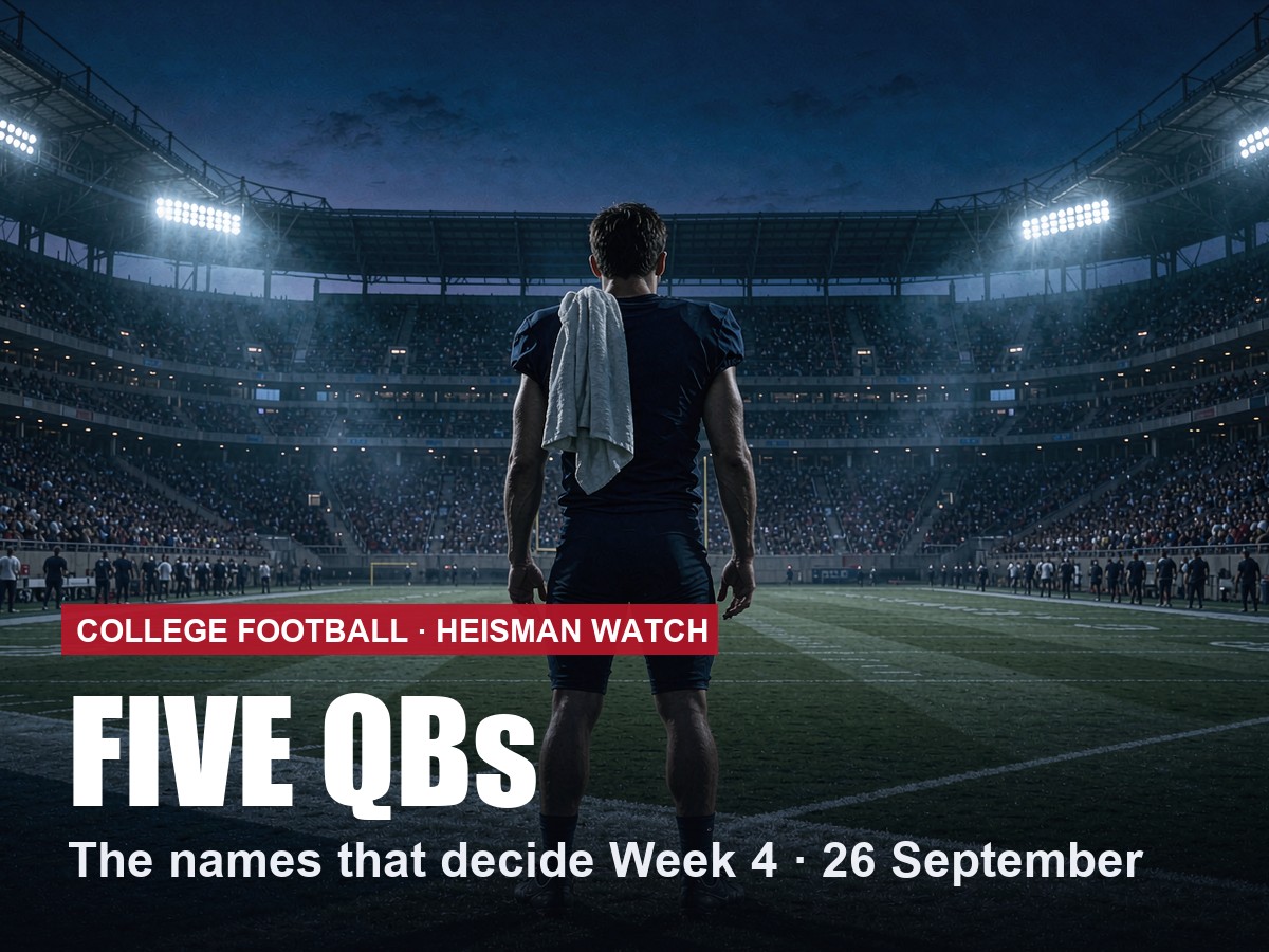 Heisman Watch 2026: The Five Quarterbacks Who Decide Week 4