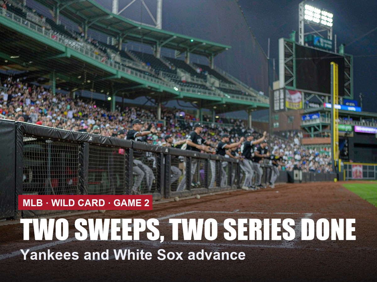 MLB Wild Card Game 2: Yankees and White Sox Sweep Into the Division Series