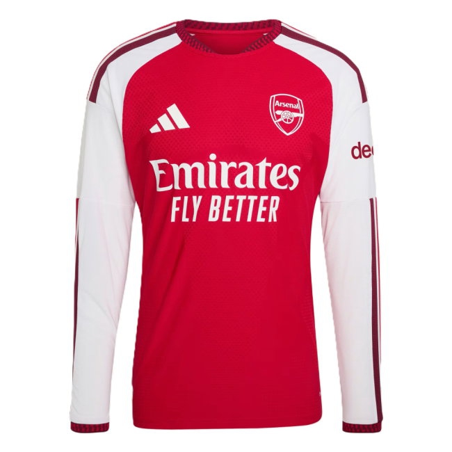 ウェア Arsenal 26/27  Shirt TROSSARD #19 Trossard 19 Arsenal 2026-27 Authentic Long-Sleeve Home Shirt – Pro