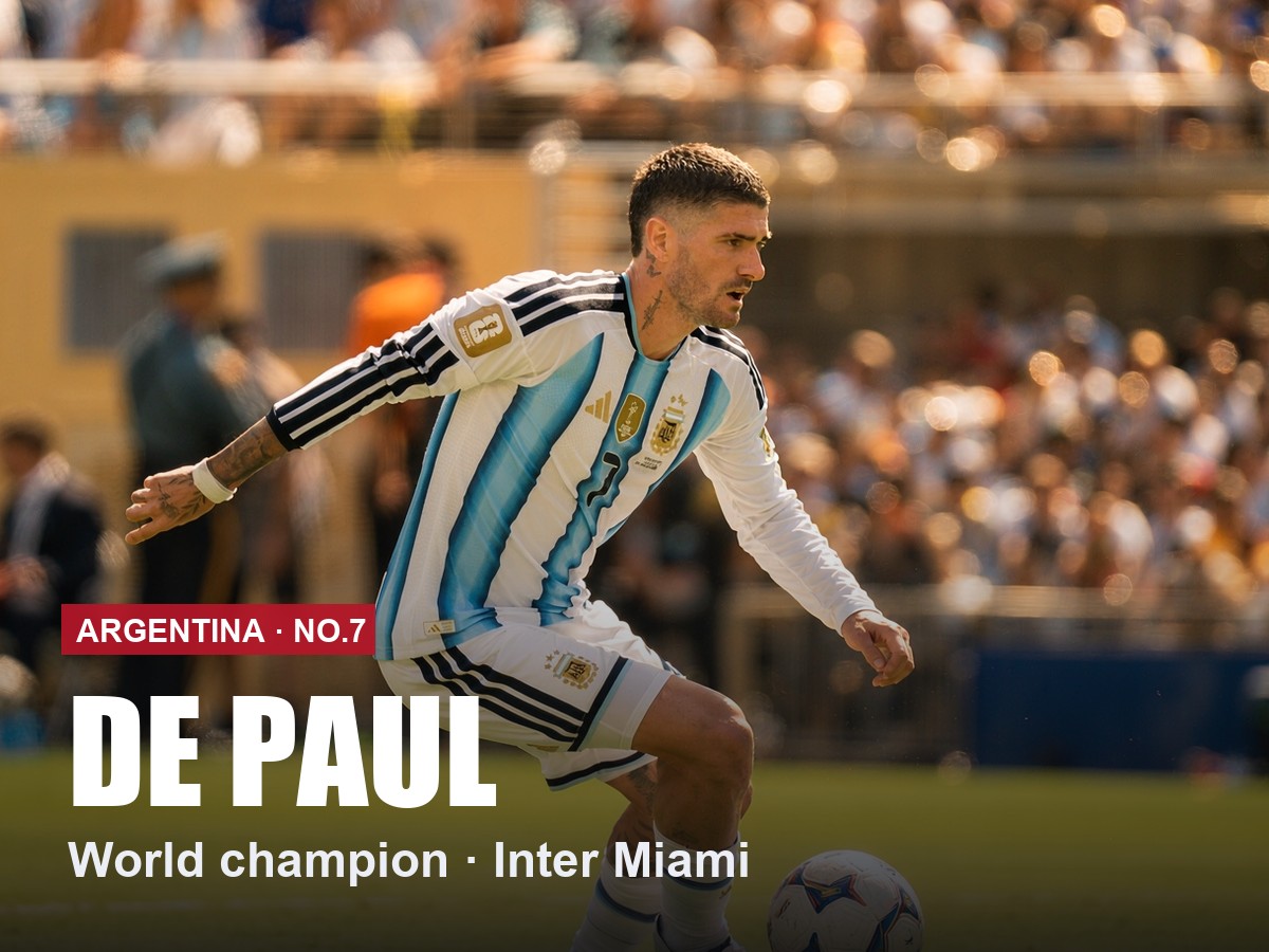 Rodrigo De Paul Inter Miami number 7 shirt, 2026/27 season