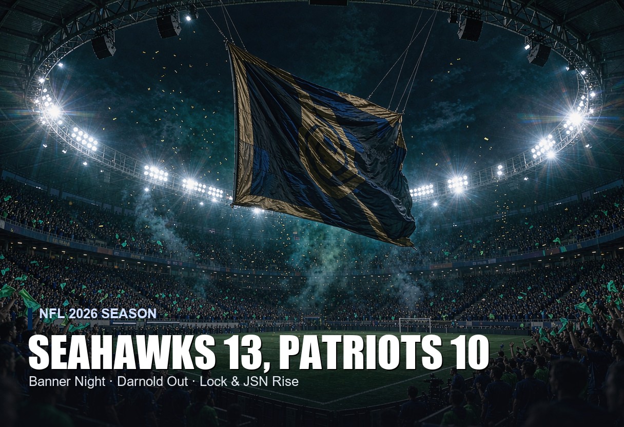 Seahawks 13-10 Patriots: How Seattle Survived Banner Night Without Darnold