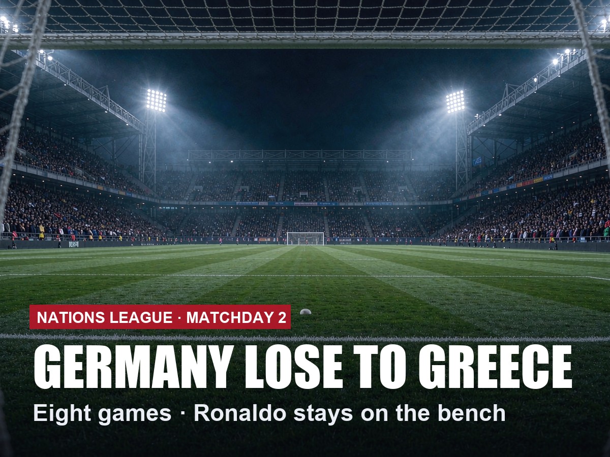 Nations League Matchday 2: Germany lose to Greece for the first time