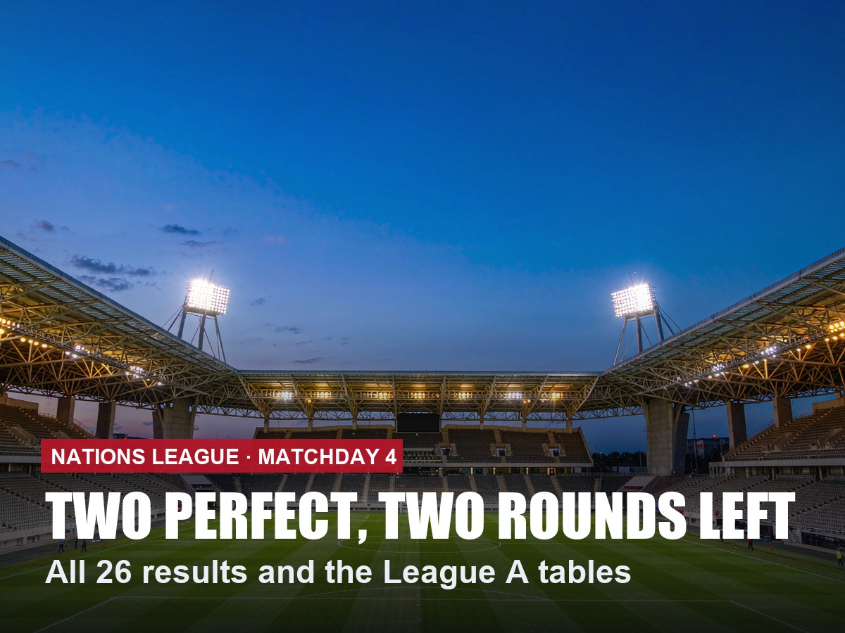 Nations League Matchday 4: All 26 Results and What Is Already Settled