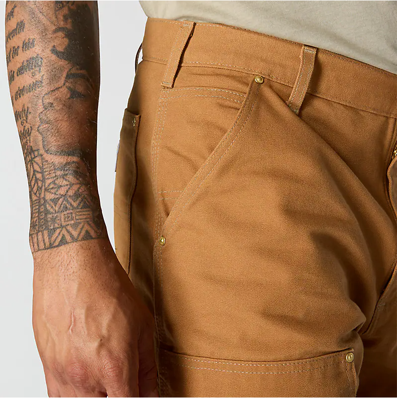Men's Loose Fit Firm Duck Double-Front Work Pants