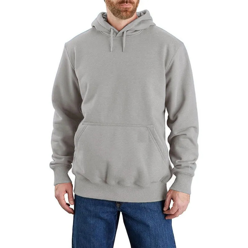 Men's Loose-Fit Pullover Hoodie Multipacks - Light Grey 7-Pack