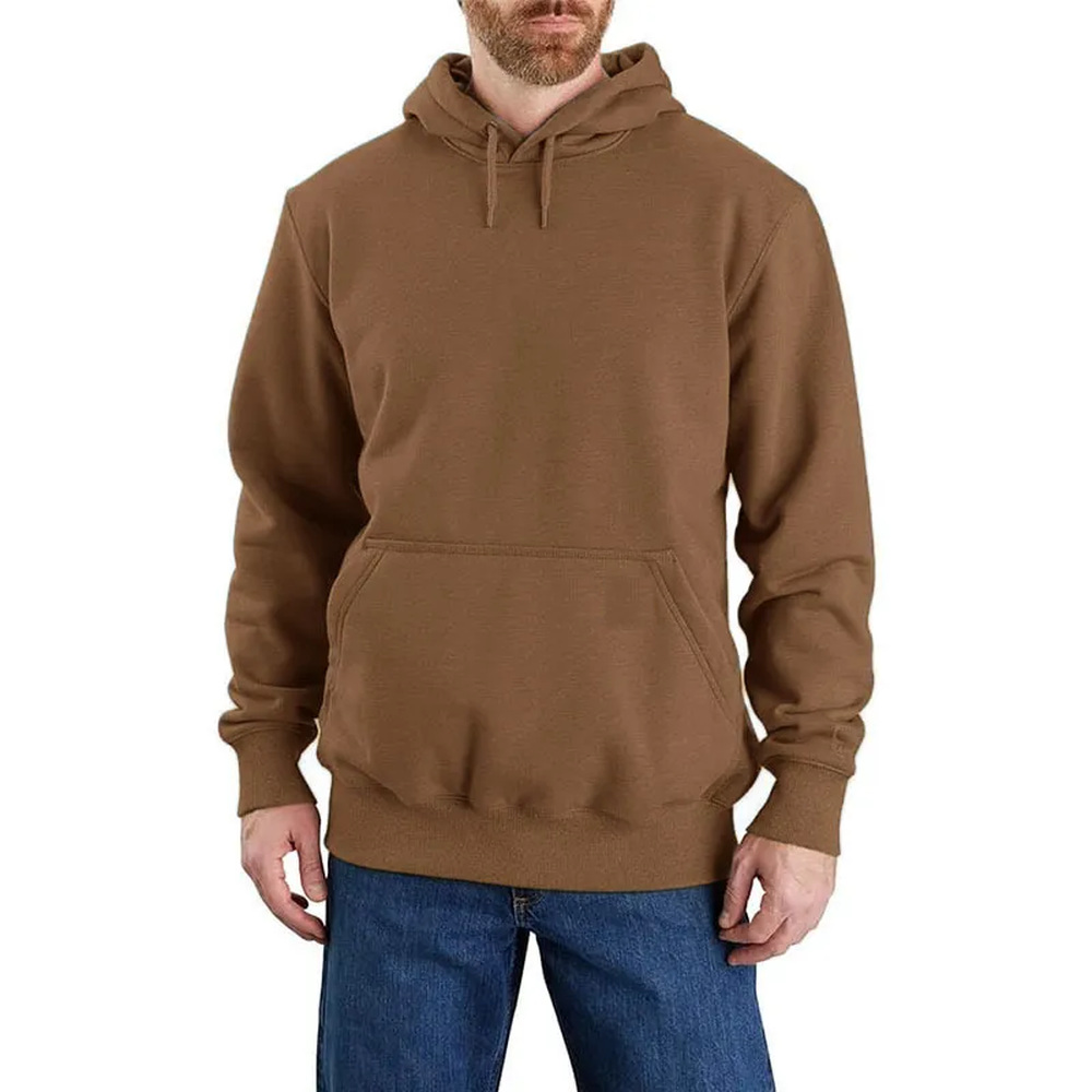 Men's Loose-Fit Pullover Hoodie Multipacks - Brown 7-Pack