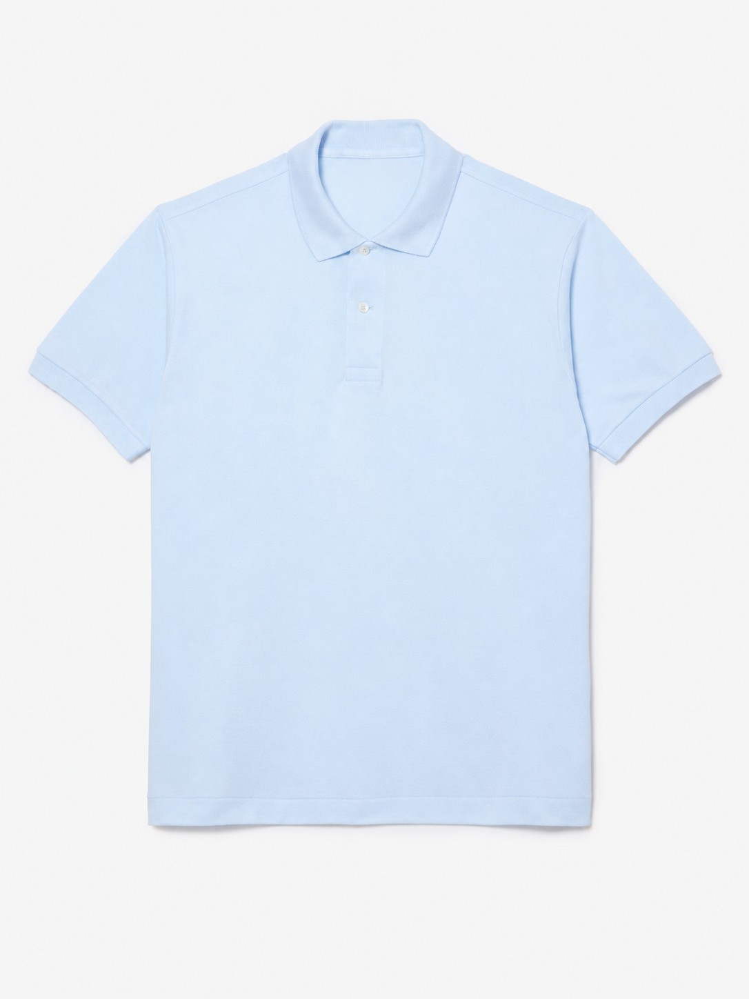 Men's classic fit textured cotton polo - Rill