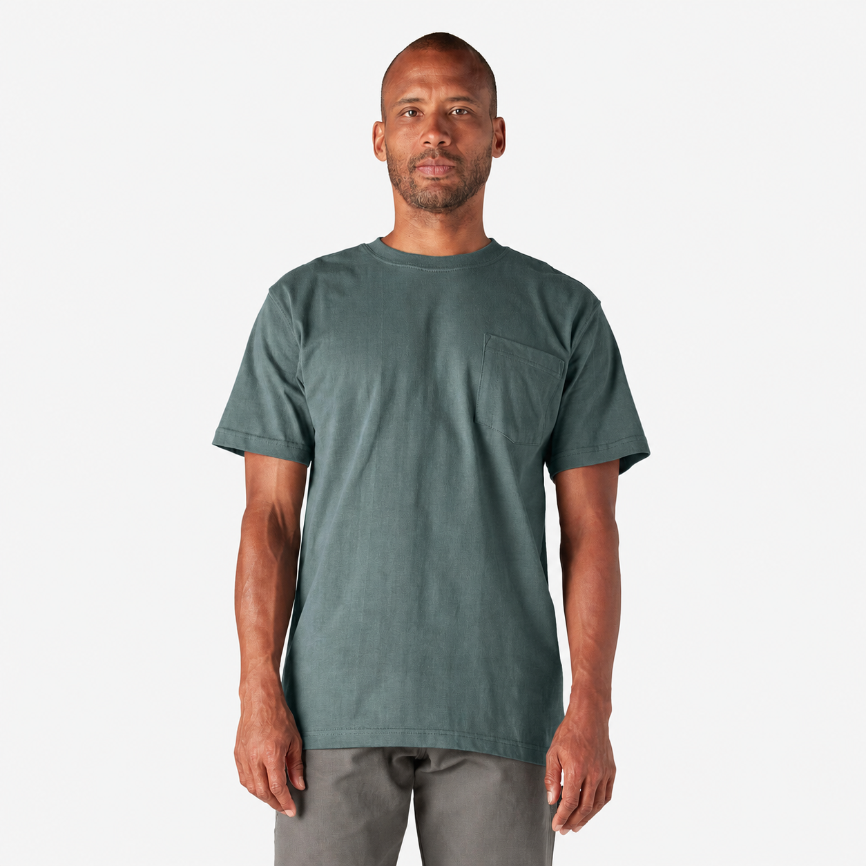 Men's Heavyweight Relaxed-Fit Short-Sleeve Pocket Work T-Shirt - Lincoln Green