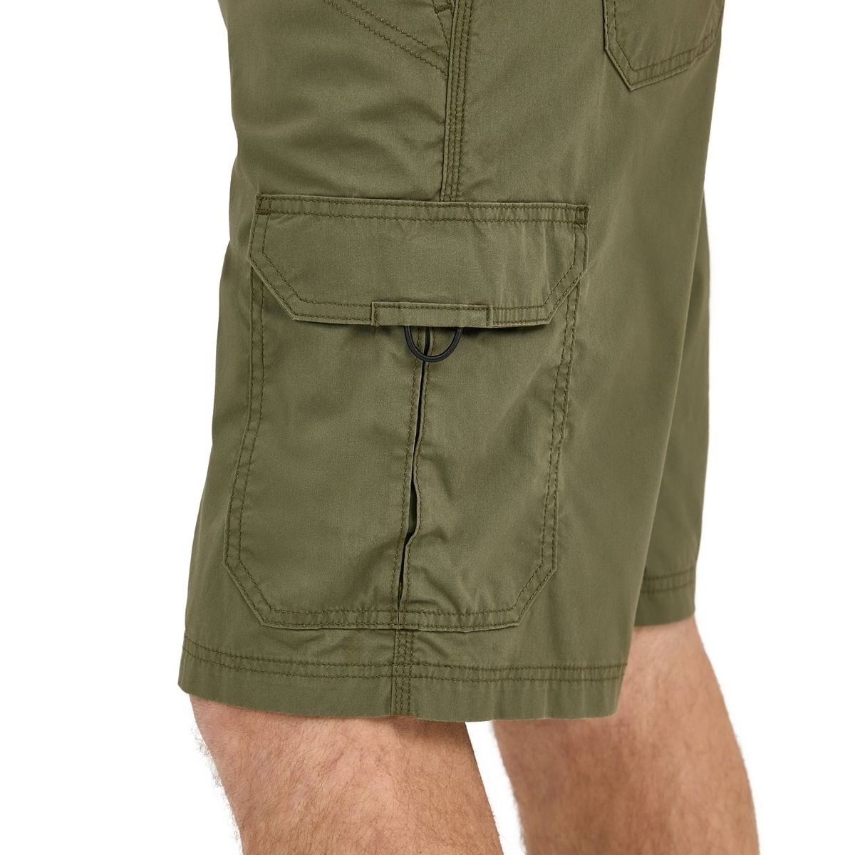 Men's 10.5-Inch Stretch Cargo Shorts - Cargo pocket and utility loop