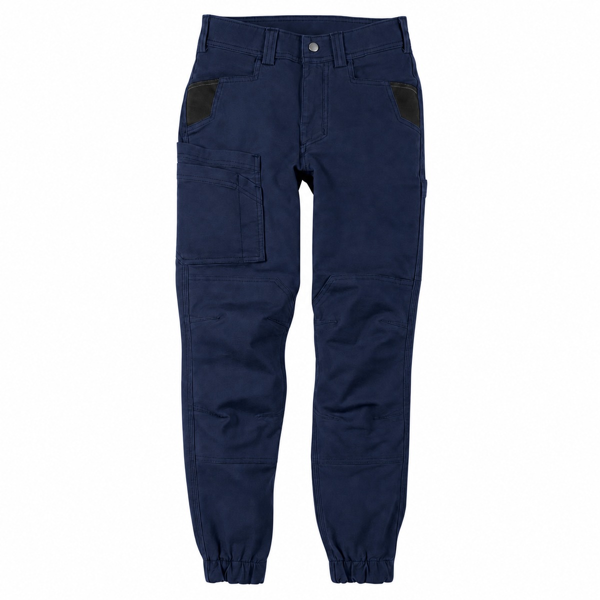 Women's Heavyweight Double-Knee Utility Work Jogger Pants - Navy