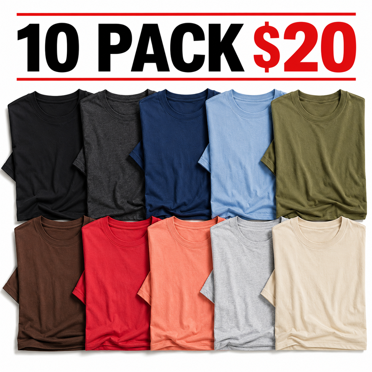 Men's Big & Tall Supersoft Crewneck T-Shirt