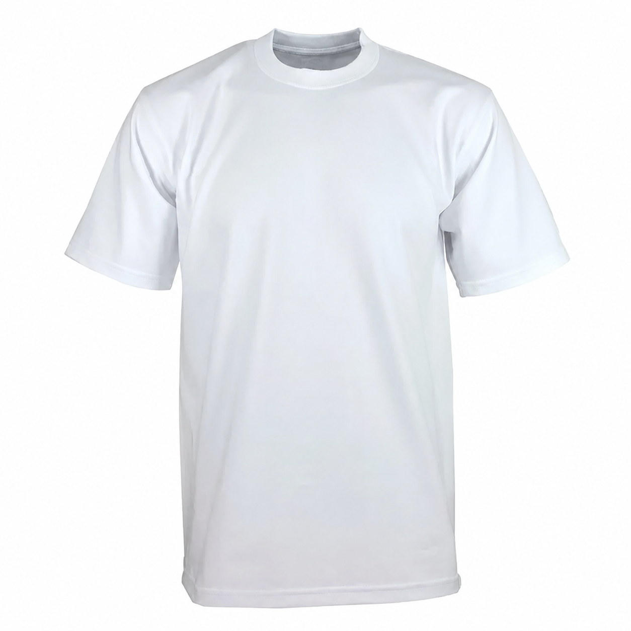 Men's Heavyweight Cotton Classic Fit Crewneck T-Shirt - Multipack - White 12-Pack