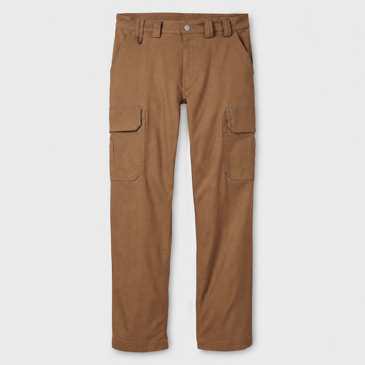 Men's Relaxed Fit Stretch Canvas Cargo Work Pants - Acorn