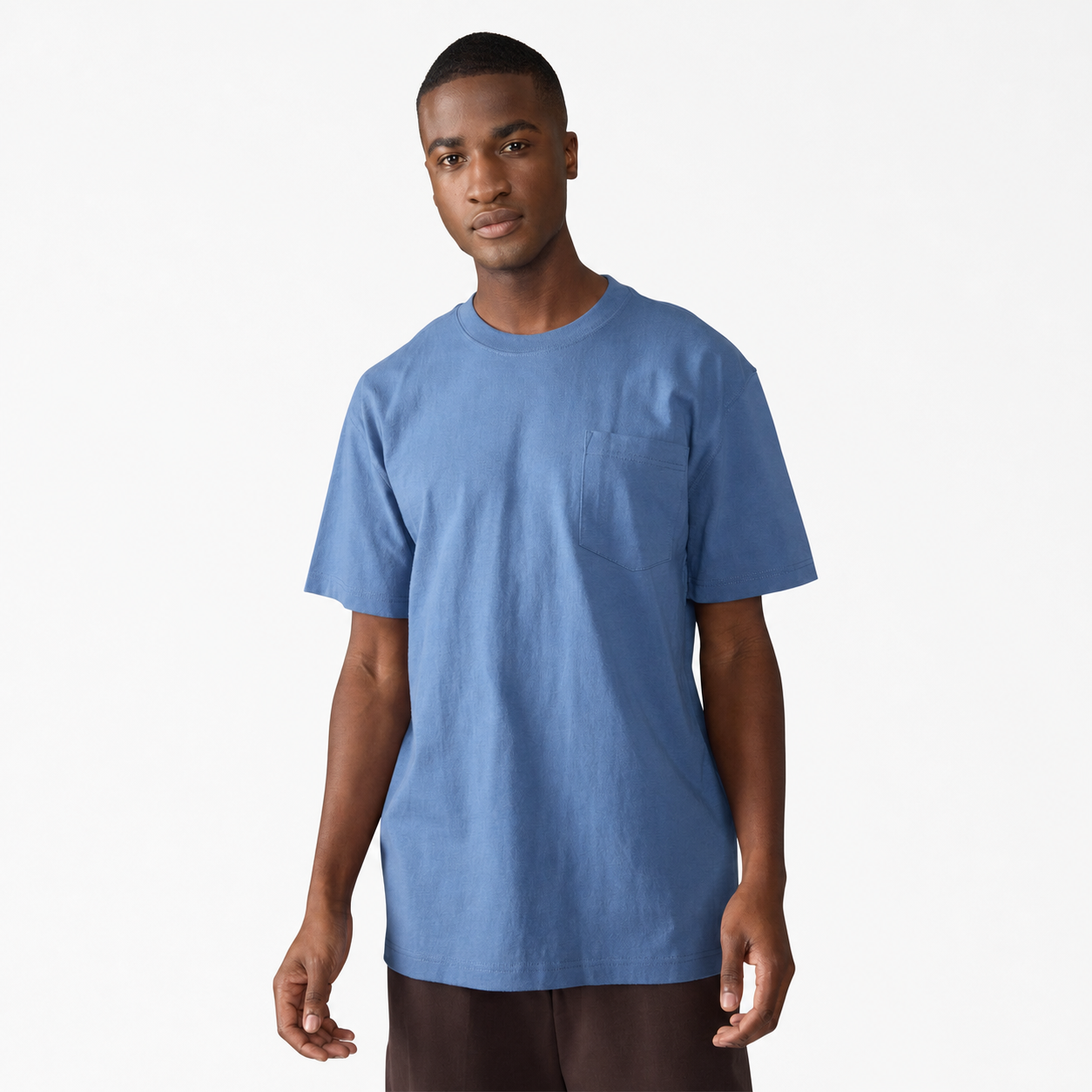 Men's Heavyweight Relaxed-Fit Short-Sleeve Pocket Work T-Shirt - Retro Indigo